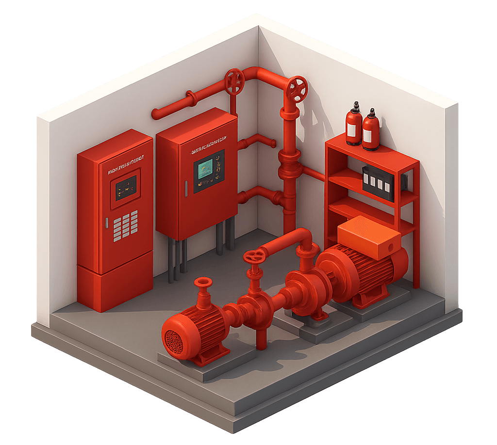 Illustration of SFPL vision for intelligent fire protection across India